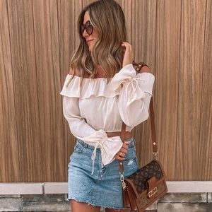 Off the shoulder top